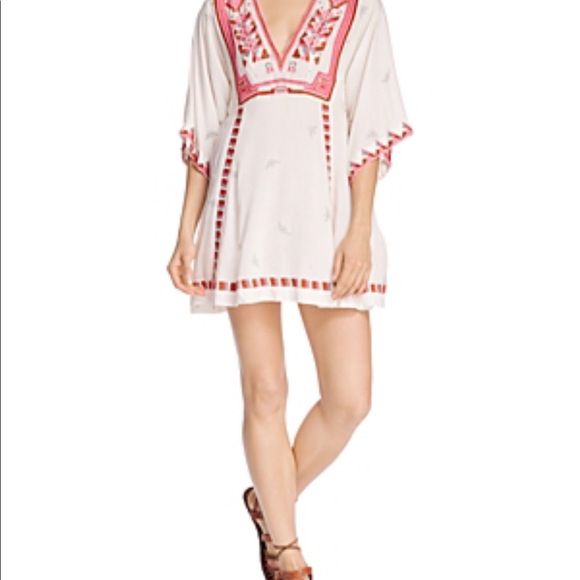 Free People Dresses & Skirts - NWT Free People 'Tulum' Embroidered Minidress, M